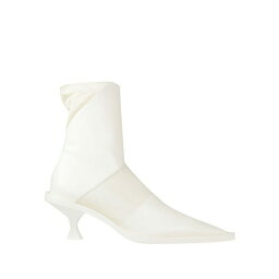 【送料無料】 ジル・サンダー レディース ブーツ シューズ Ankle boots White