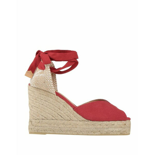 カスタニエール 【送料無料】 カスタニエール レディース サンダル シューズ Espadrilles Red