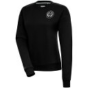 【送料無料】 アンティグア レディース パーカー・スウェットシャツ アウター Philadelphia Union Antigua Women's Brushed Metallic Victory Pullover Sweatshirt Black