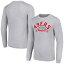   T ȥåץ San Francisco 49ers Starter Half Ball Team Long Sleeve TShirt Heather Gray