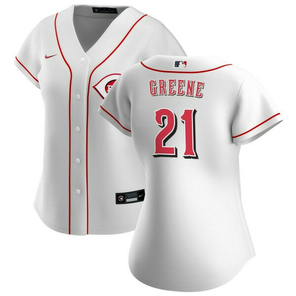 iCL fB[X jtH[ gbvX Cincinnati Reds Nike Women's Home Replica Custom Jersey White