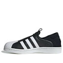 adidas アディダス レディース スニーカー Black 【(WMNS) adidas Superstar Slip-On 'Black White' IG...