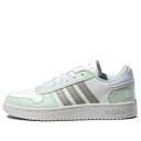 adidas アディダス レディース スニーカー White/Grey/Green 【(WMNS) adidas Hoops 2.0 'White Grey G...