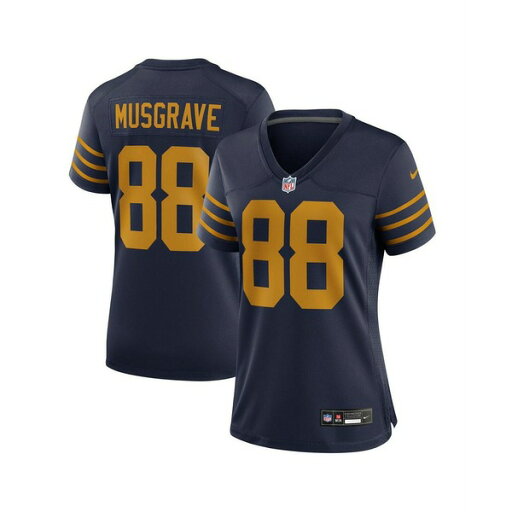 ナイキ レディース カットソー トップス Women's Luke Musgrave Navy Green Bay Packers The 1923 Classic Game Jersey Navy ナイキ レディース カットソー トップス Women's Luke Musgrave Navy Green Bay Packers The 1923 Classic Game Jersey Navy