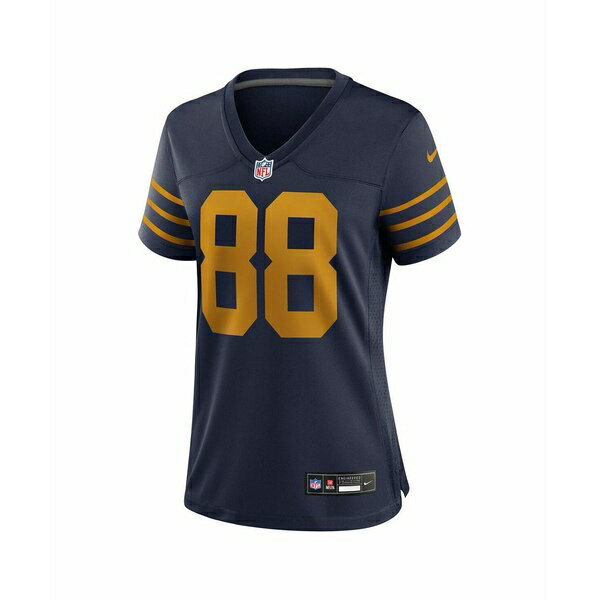 ナイキ レディース カットソー トップス Women's Luke Musgrave Navy Green Bay Packers The 1923 Classic Game Jersey Navy