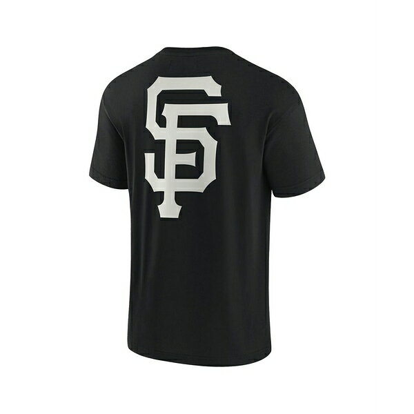 ファナティクス シグネチャー メンズ シャツ トップス Men's and Women's Black San Francisco Giants Super Soft Short Sleeve T-shirt Black