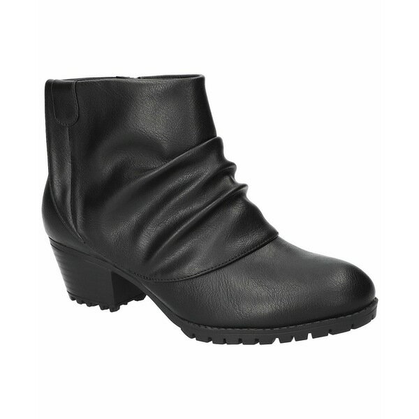 イージーストリート レディース ブーツ シューズ Women's Ambrose Zipper Ankle Boots Black