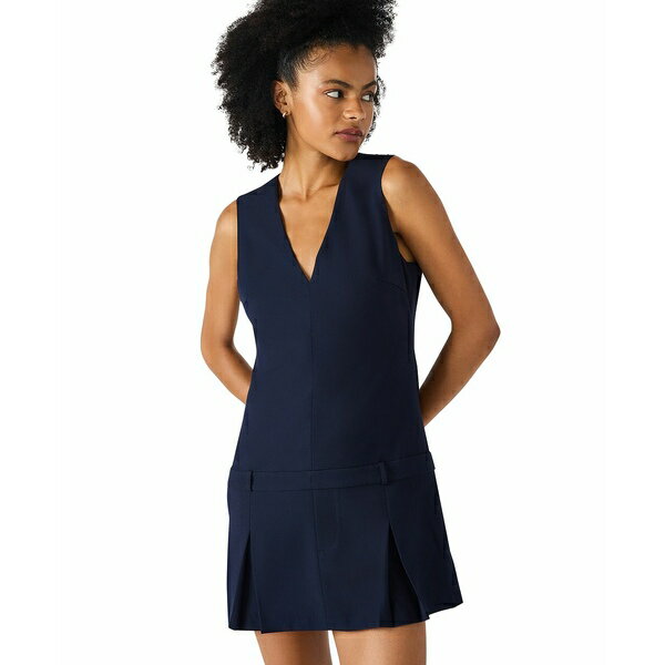 スティーブ マデン レディース ワンピース トップス Women's Henley Sleeveless Dress Midnight
