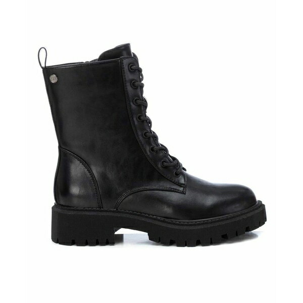 キシタイ レディース ブーツ シューズ Women's Combat Booties By Black