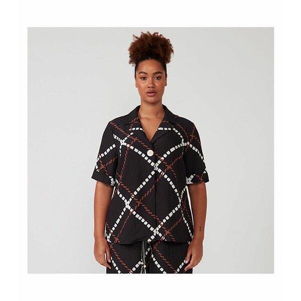 エステール レディース カットソー トップス Marine Resort Top Print