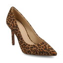ジャーニーコレクション レディース パンプス シューズ Women's Venus Pointed Toe Comfort Dress Pumps Leopar...