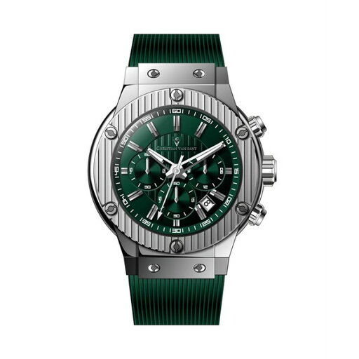 クリスチャンバンサント メンズ 腕時計 アクセサリー Men's Monarchy Green Dial Watch - CV8143 Green クリスチャンバンサント メンズ 腕時計 アクセサリー Men's Monarchy Green Dial Watch - CV8143 Green