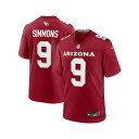 ナイキ レディース Tシャツ トップス Men s Isaiah Simmons Cardinal Arizona Cardinals Game Player Jersey Cardinal