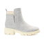 ジャーニーコレクション レディース ブーツ シューズ Women's Jeeva Lug Sole Booties Gray