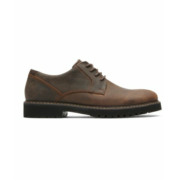 ロックポート ビジネスシューズ メンズ ロックポート メンズ ドレスシューズ シューズ Men's Maverick Plain Toe Oxford Shoes Brown