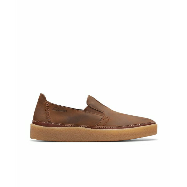 楽天astyクラークス メンズ スリッポン・ローファー シューズ Men's Collection Oakpark Step Slip On Shoes Beeswax Leather