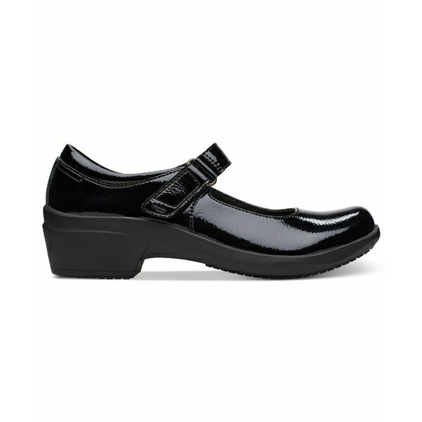 クラークス レディース スニーカー シューズ Women's Talene Ave Mary Jane Round-Toe Shoes Black Patent