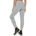 ダナ キャラン ニューヨーク レディース カジュアルパンツ ボトムス Women's Logo-Drawstring Jogger Pants Pearl Grey Heather