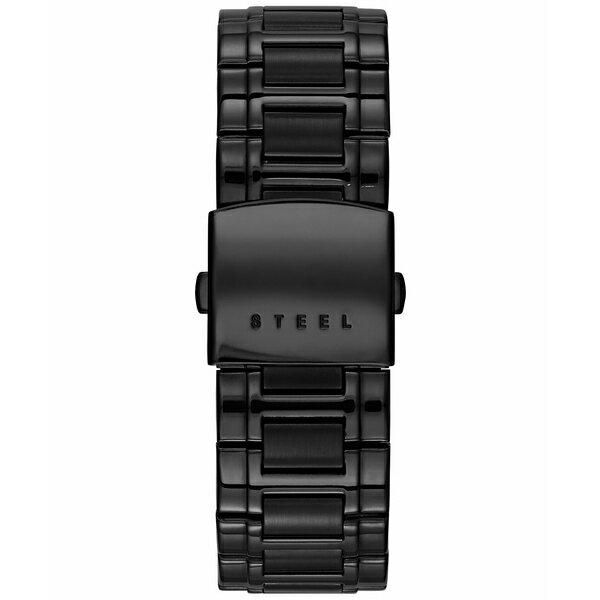 楽天astyゲス レディース 腕時計 アクセサリー Watch, Men's Diamond Accent Black Ion Plated Stainless Steel Bracelet 41x37mm U12557G1 No Color