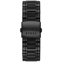 楽天astyゲス レディース 腕時計 アクセサリー Watch, Men's Diamond Accent Black Ion Plated Stainless Steel Bracelet 41x37mm U12557G1 No Color