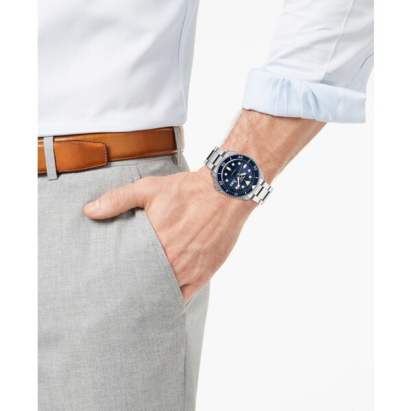 楽天astyセイコー レディース 腕時計 アクセサリー Men's Automatic 5 Sports Stainless Steel Bracelet Watch 42.5mm Silver