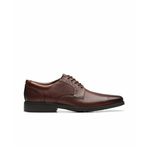 クラークス メンズ スリッポン・ローファー シューズ Men's Collection Clarkslite Tie Slip On Dress Shoes Mahogany Leather