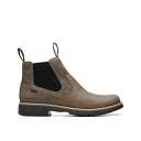 クラークス メンズ ブーツ シューズ Men 039 s Collection Morris Easy Chelsea Boots Stone Leather