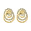 ե 쥯 ǥ ԥ ꡼ EFFY® Diamond Sculptural Drop Earrings (5/8 ct. t.w.) in 14k Gold Yellow Gol