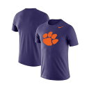 ナイキ レディース Tシャツ トップス Men's Purple Clemson Tigers Big and Tall Legend Primary Logo Performance T-shirt Purple