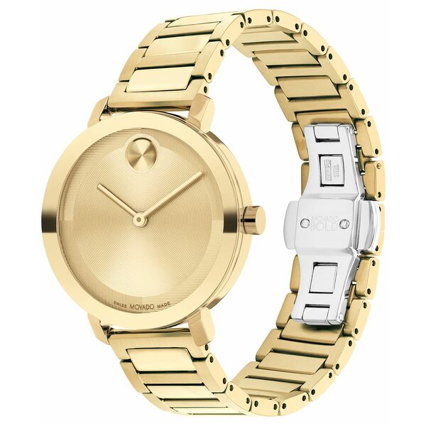 モバド モバド レディース 腕時計 アクセサリー Women's Bold Evolution 2.0 Swiss Quartz Ionic Plated Light Gold-Tone 2 Steel Watch 34mm Gold-Tone