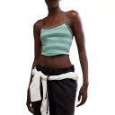 エフピームーブメント レディース シャツ トップス FP Movement Women's All Clear Striped Cami Sage Combo