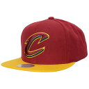 ミッチェル&ネス レディース 帽子 アクセサリー Mitchell & Ness Adult Cleveland Cavaliers 2.0 2Tone Adj...