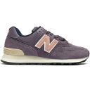 New Balance ニューバランス レディース スニーカー 【New Balance 574 Shadow Pink Moon (Women's)】 サイズ US_6.5(23.5cm) Shadow/Pink Moon/Team Navy(4)