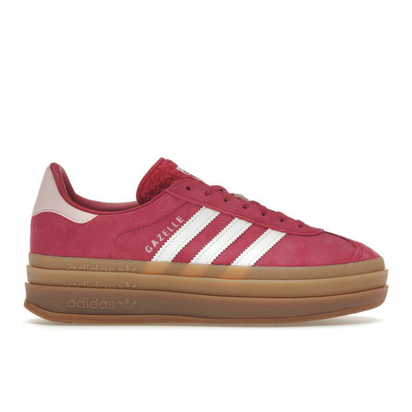 adidas アディダス レディース スニーカー 【adidas Gazelle Bold Wild Pink (Womens)】 サイズ US_7.5(24.5cm) Wild Pink/Cloud White/Clear Pink