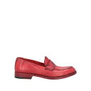【送料無料】 オープン クローズド シューズ レディース スリッポン・ローファー シューズ Loafers Red(4)