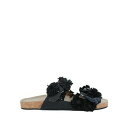 【送料無料】 ストラテジア レディース サンダル シューズ Sandals Black(4)