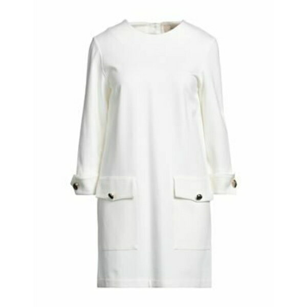 【送料無料】 ブランカ ヴィータ レディース ワンピース トップス Mini dresses White