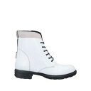 【送料無料】 アニエバイ レディース ブーツ シューズ Ankle boots White