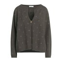 【送料無料】 ル トリコット ペルージャ レディース カーディガン アウター Cardigans Grey