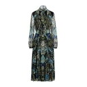 【送料無料】 エトロ レディース ワンピース トップス Midi dresses Green