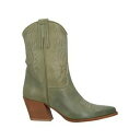 【送料無料】 ノア A. レディース ブーツ シューズ Ankle boots Green