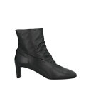 【送料無料】 デル カルロ レディース ブーツ シューズ Ankle boots Black