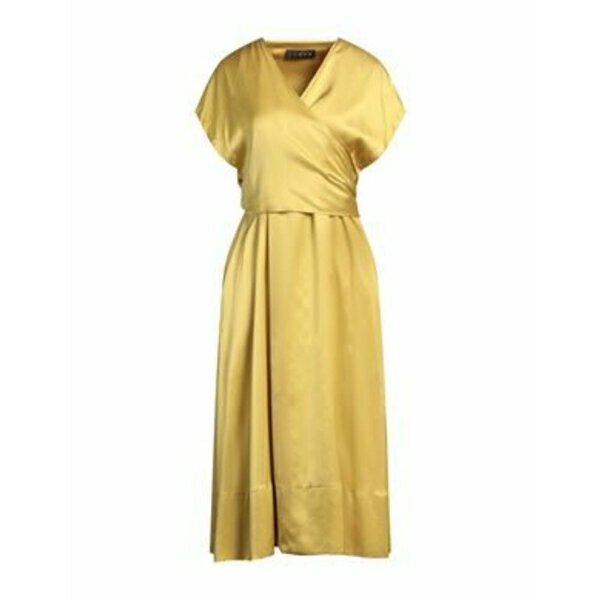 【送料無料】 カオス レディース ワンピース トップス Midi dresses Yellow