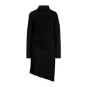 【送料無料】 マラーニ ジーンズ レディース ワンピース トップス Midi dresses Black