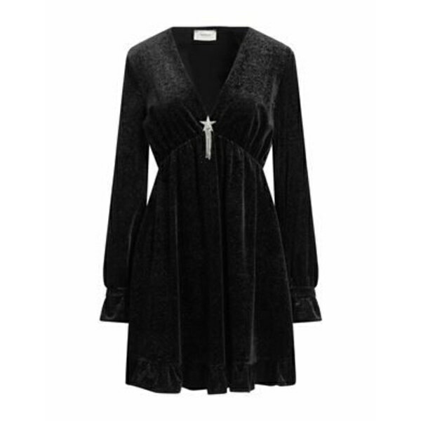 【送料無料】 ヴィコロ レディース ワンピース トップス Mini dresses Black