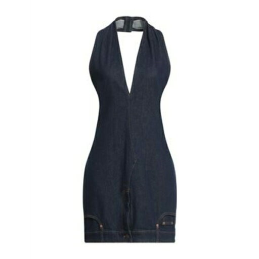 【送料無料】 モスキーノ レディース ワンピース トップス Mini dresses Blue 【送料無料】 モスキーノ レディース ワンピース トップス Mini dresses Blue