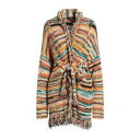 【送料無料】 アラヌイ レディース カーディガン アウター Cardigans Orange
