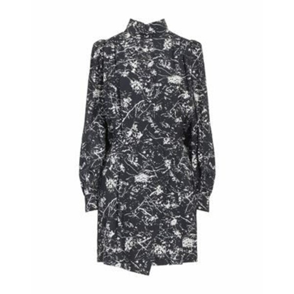 【送料無料】 エイト・ピーエム レディース ワンピース トップス Mini dresses Black