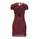 【送料無料】 アニエバイ レディース ワンピース トップス Mini dresses Red