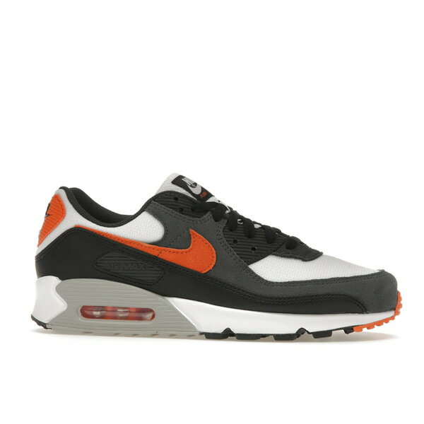 Nike ナイキ メンズ スニーカー 【Nike Air Max 90 White Starfish Black】 サイズ US_9(27.0cm) White/Black/Light Smoke Grey/Starfish